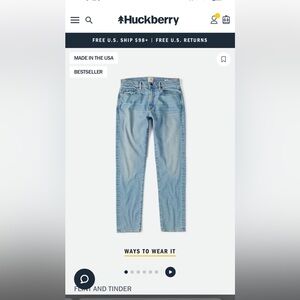 FLINT AND TINDER All-American Stretch Denim